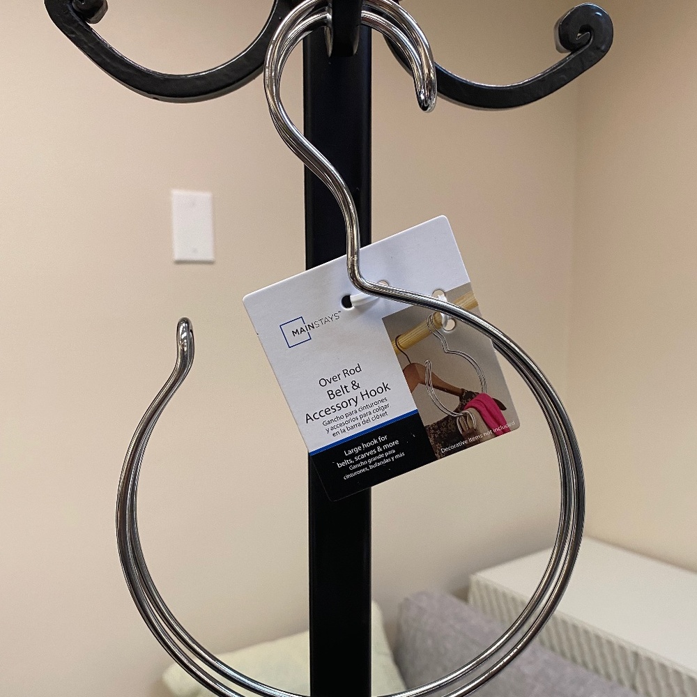 Over the Rod, Closet Accessory Organizer for Scarves, Pashminas